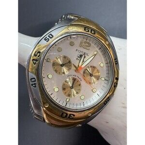 Fossil Blue BQ-9095 38mm Unisex Multifunction Quartz Wristwatch